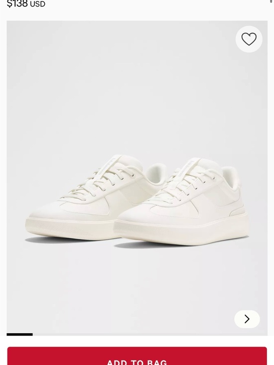 lululemon athletica Shoes - lululemon athletica Cream Low-Top Sneakers
